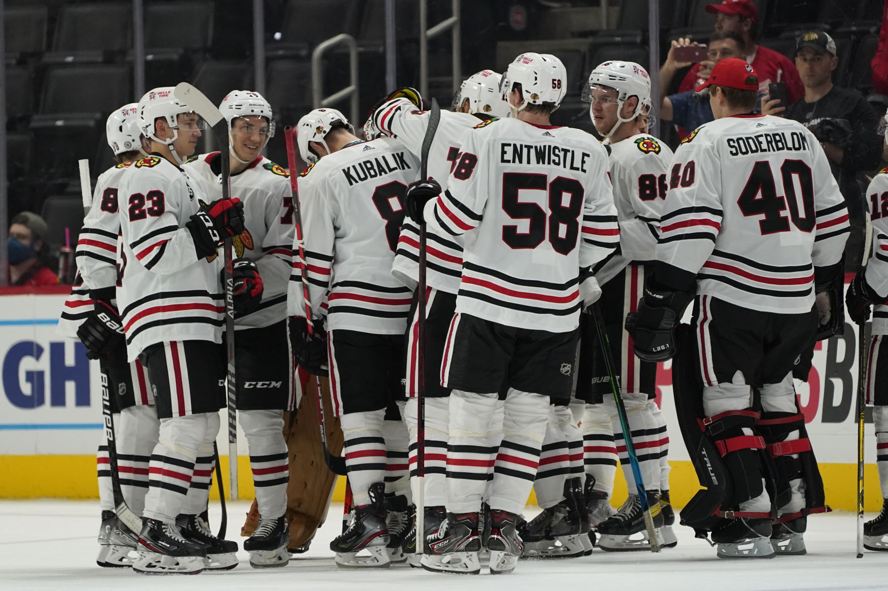 Blackhawks Red Wings Hockey